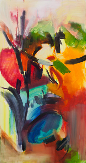 Midday Swing oil on canvas 170x90cm 2010